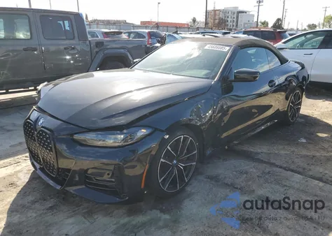 2023 BMW 430I из США, поврежденный, VIN WBA23AT02PCL61138